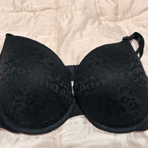 PINK Black Lace Bra
